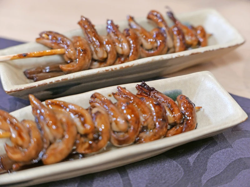 限量的鰻肝（きも）。