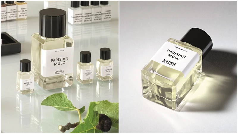 MATIERE PREMIERE 巴黎麝香淡香精 50ml，NT5,600；100ml，NT8,000。