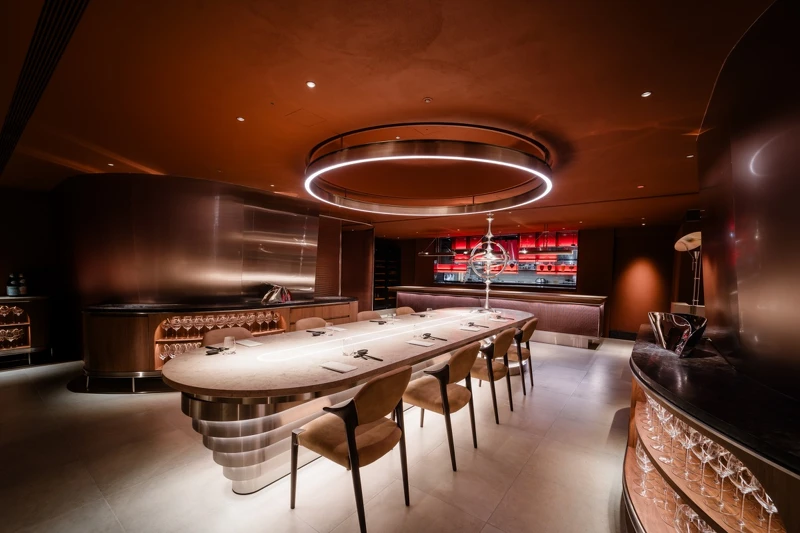 以「迴游」為靈感打造空間。 以「迴游」為靈感打造空間。