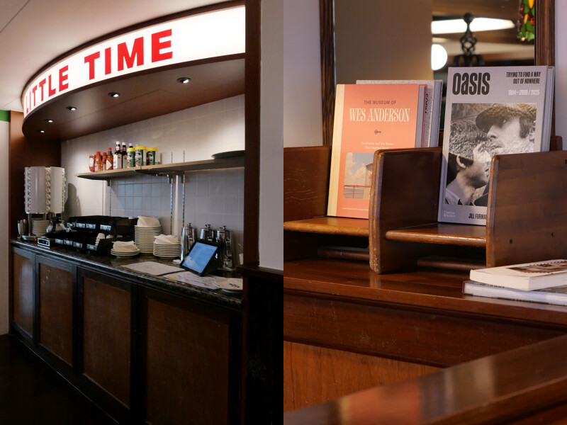 角落各有細節，有著滿滿的復古美式情懷。