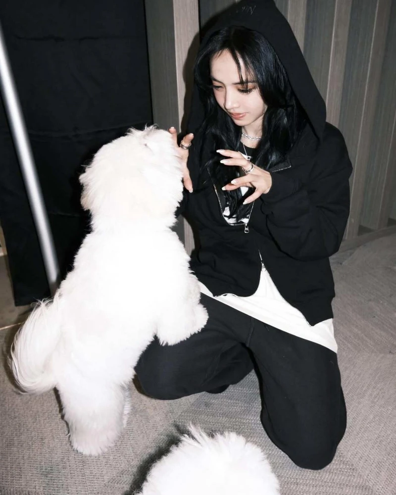 寶格麗品牌代言人蔡依林於《PLEASURE》演唱會幕後花絮照配戴寶格麗B.zero1系列珠寶_credit@jolin_cai