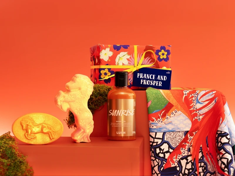 LUSH 2026 馬年限定系列登場。 LUSH 2026 馬年限定系列登場。