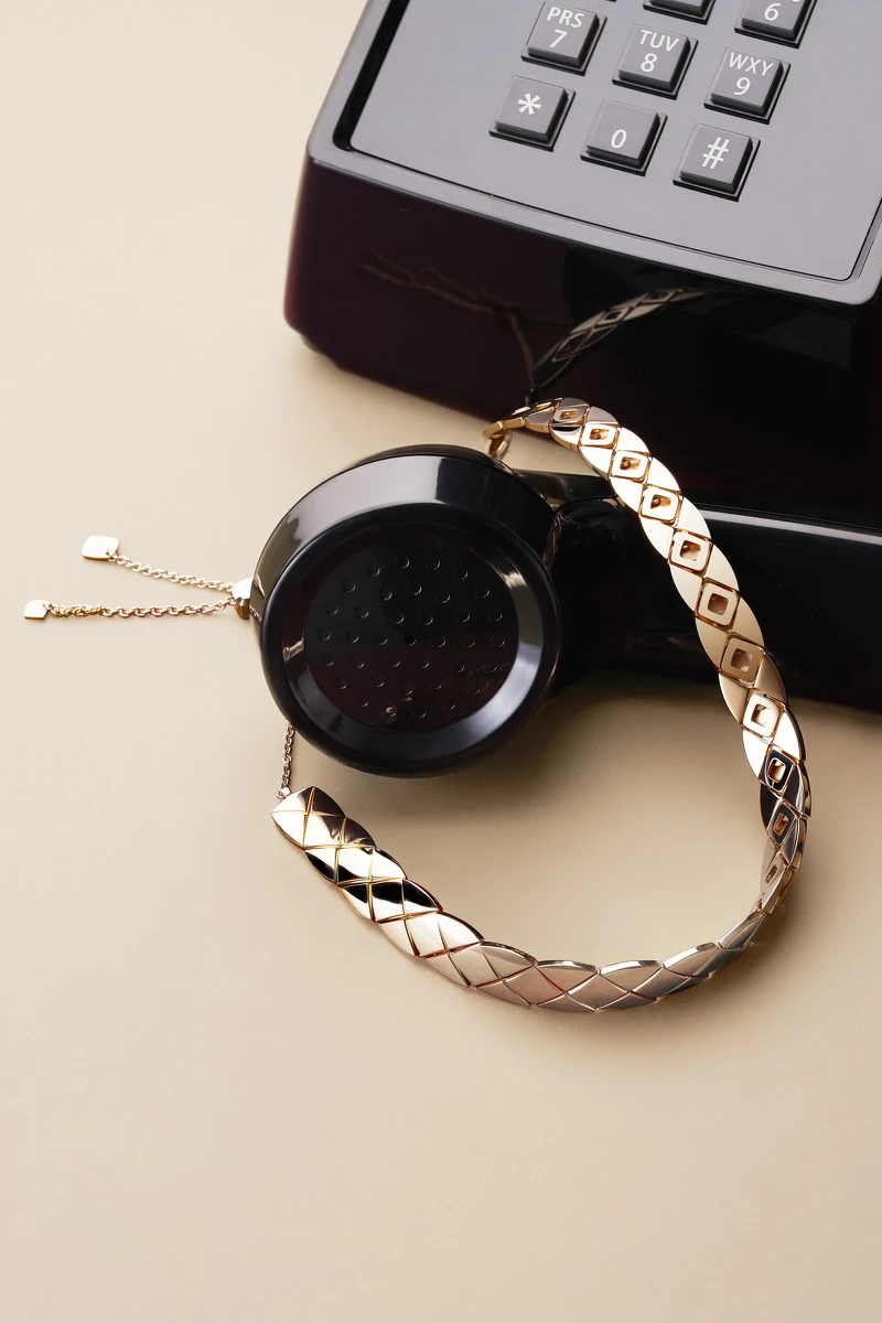 COCO CRUSH柔軟頸鍊_18K BEIGE米色金《美麗佳人》獨家)