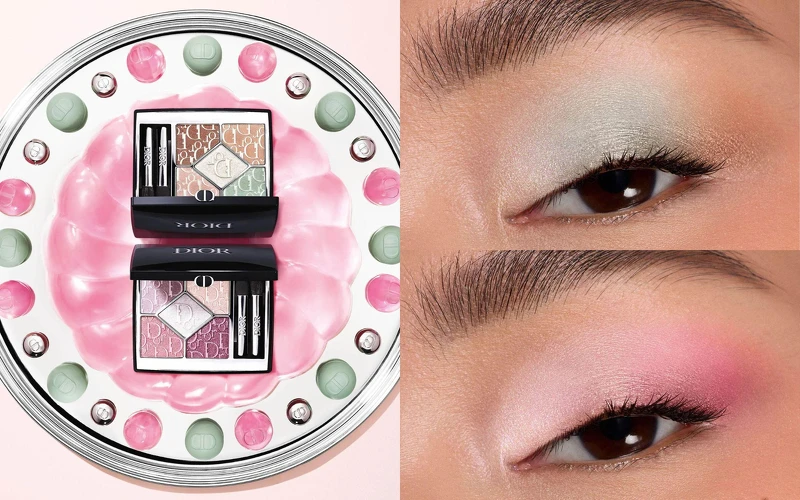 迪奧經典五色眼影 限量版 NT2,850 迪奧經典五色眼影 限量版 NT2,850