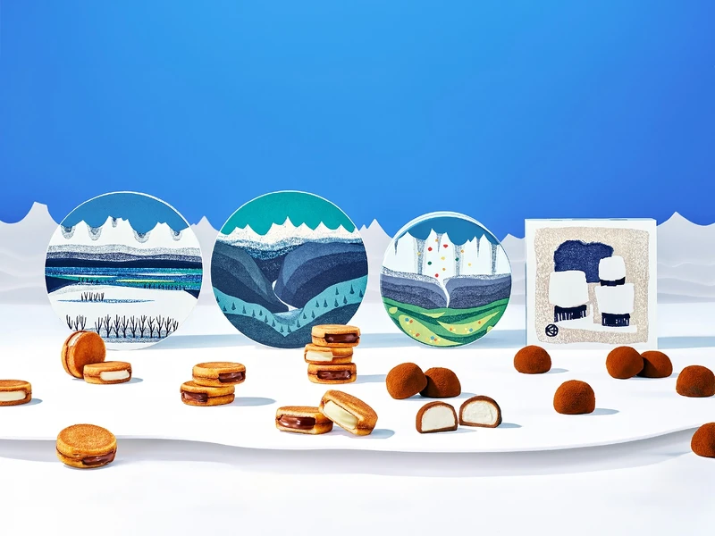 來自北海道札幌的甜點品牌「SNOWS」(スノー)在臺快閃。 來自北海道札幌的甜點品牌「SNOWS」(スノー)在臺快閃。