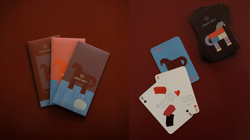 左 - 驰梦红包袋、右 - 探险扑克牌