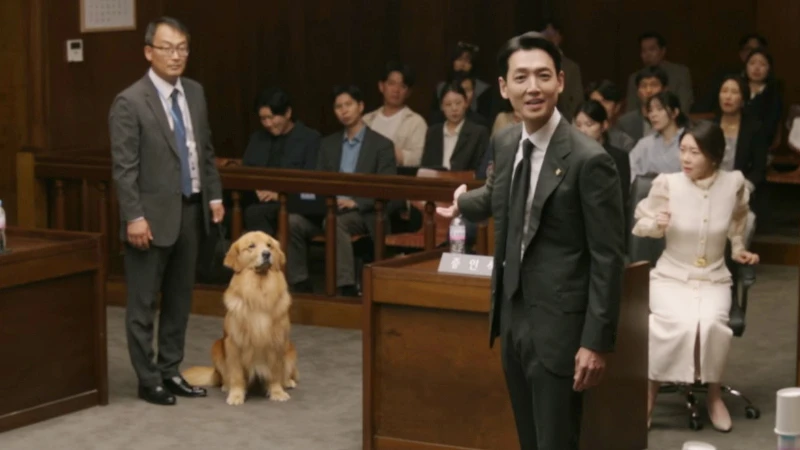 《公益律師》鄭敬淏將狗狗小星當作呈堂證物反殺原飼主