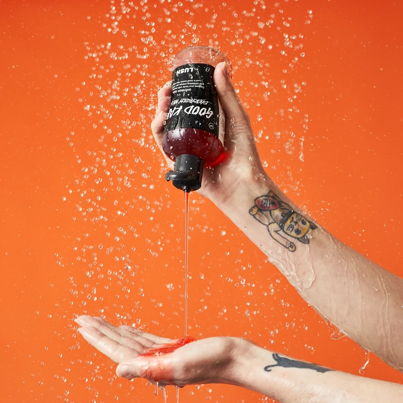 LUSH和諧心靈沐浴露沐浴露110g，NT500、270g，NT900、550g，NT1,450、1000g，NT2,400