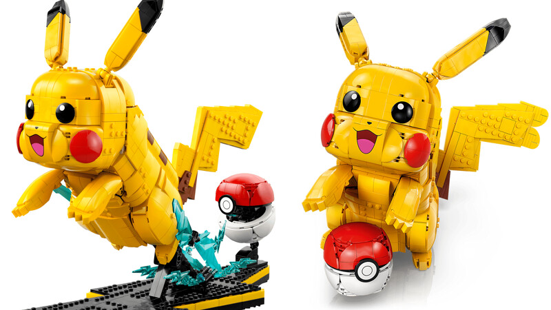 LEGO X Pok&eacute;mon聯名系列：皮卡丘與精靈球（#72152）