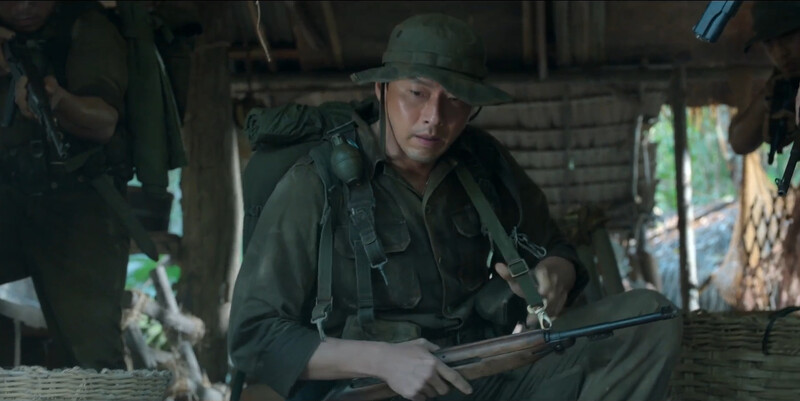 白冀兌率兵追打越共，發現越共躲藏之地道