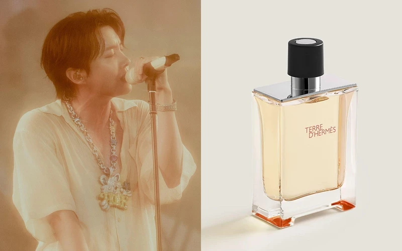 BTS j-hope 同款香水：愛馬仕大地（Terre d'Herm&egrave;s）淡香水，50ml NT3,700、100ml NT5,150