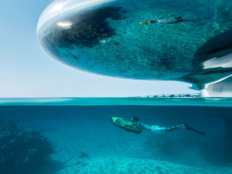 「Shebara」將紅海視為一座無邊界的遊樂場，提供多元水上活動。