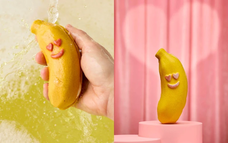 LUSH 與你蕉心泡泡馬卡龍，NT550