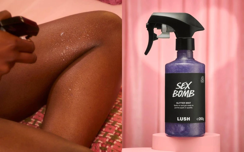 LUSH 性感花香閃亮噴霧，NT950