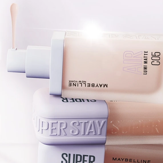 媚比琳「小方胖AIR」裸霧光持久水粉底AIR(共6色)35ml，NT569