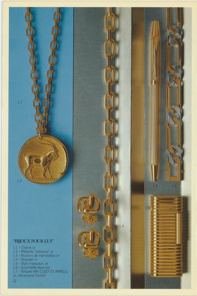摘自la Boutique系列產品目錄，1975年_Van Cleef & Arpels Archives