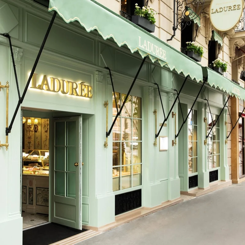 百年法式甜点店Ladur&eacute;e暌违10年回归重返台北101开设旗舰店（图片来源／@laduree.taiwan IG）