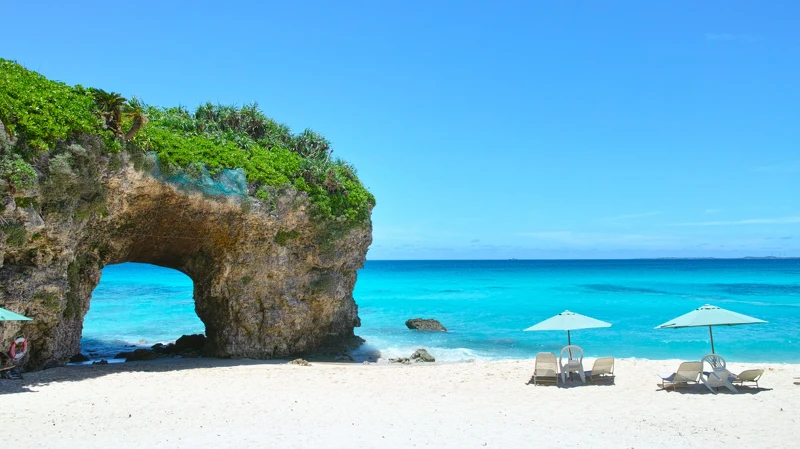 宫古岛推荐景点:砂山海滩 宫古岛推荐景点:砂山海滩