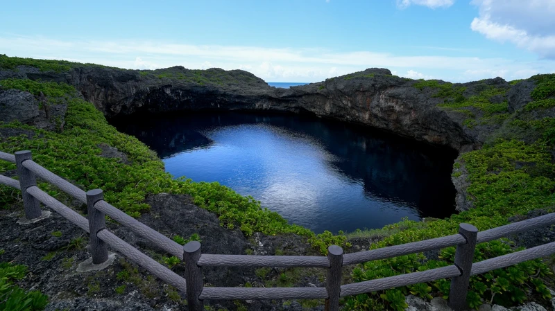 宫古岛推荐景点:通池 宫古岛推荐景点:通池