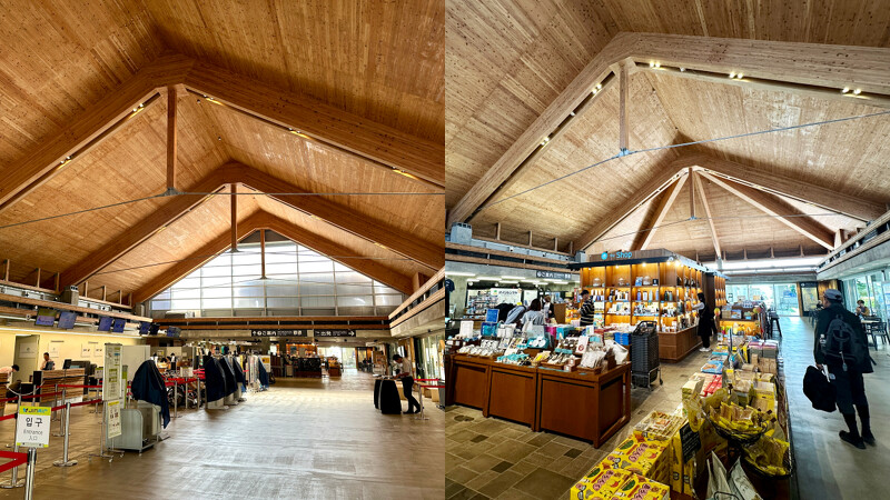 下地岛机场以木色为基调,散发浓厚度假风情 下地岛机场以木色为基调,散发浓厚度假风情