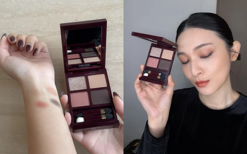 TOM FORD 情慾無花果限定版:高級訂製四格眼盤 #20 Disco Dust NT3,750 TOM FORD 情慾無花果限定版:高級訂製四格眼盤 #20 Disco Dust NT3,750