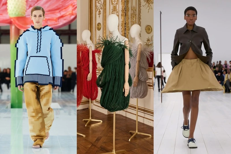 Jonathan Anderson于LOEWE发表的作品。