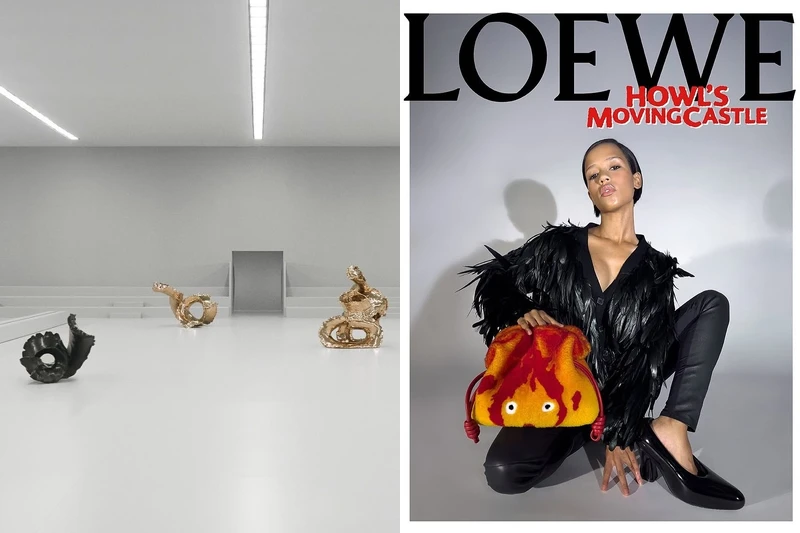 Jonathan Anderson主导的秀场视觉与联名企划。