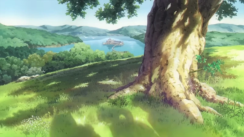 不只第二季開頭的鏡頭設計與第一季相同,連出發前往恩德第一幕的背景都和漫畫封面一樣 不只第二季開頭的鏡頭設計與第一季相同,連出發前往恩德第一幕的背景都和漫畫封面一樣