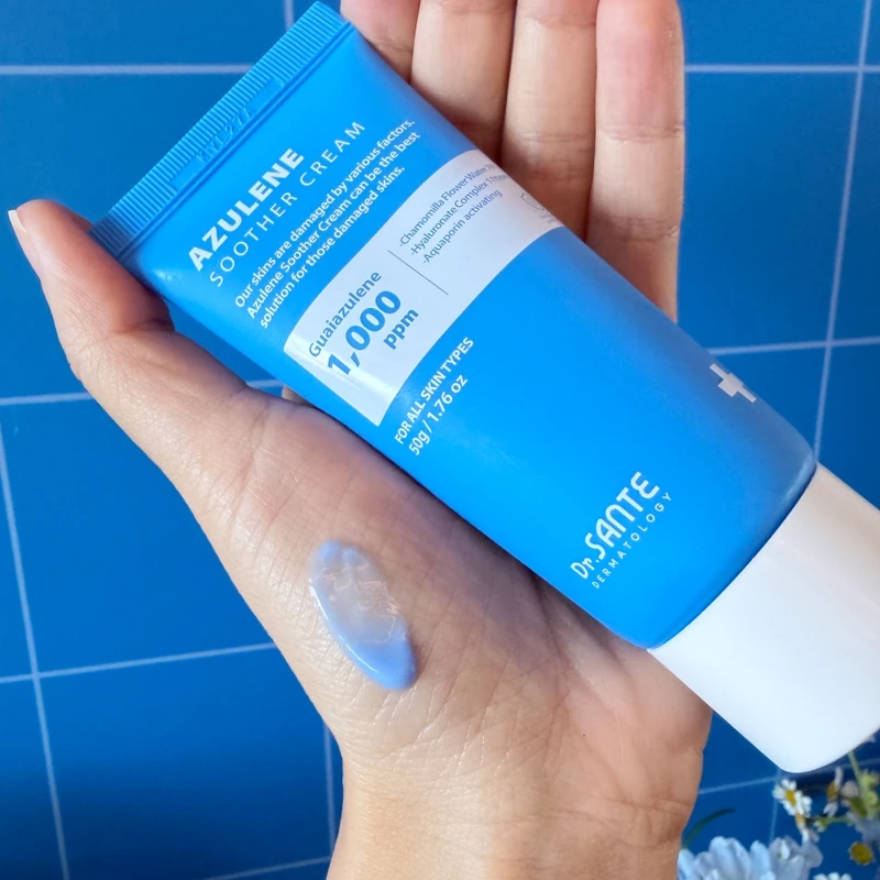 Dr.SANTE善对甘菊蓝舒缓修护天蓝润泽霜 50g,NT1,190 Dr.SANTE善对甘菊蓝舒缓修护天蓝润泽霜 50g,NT1,190