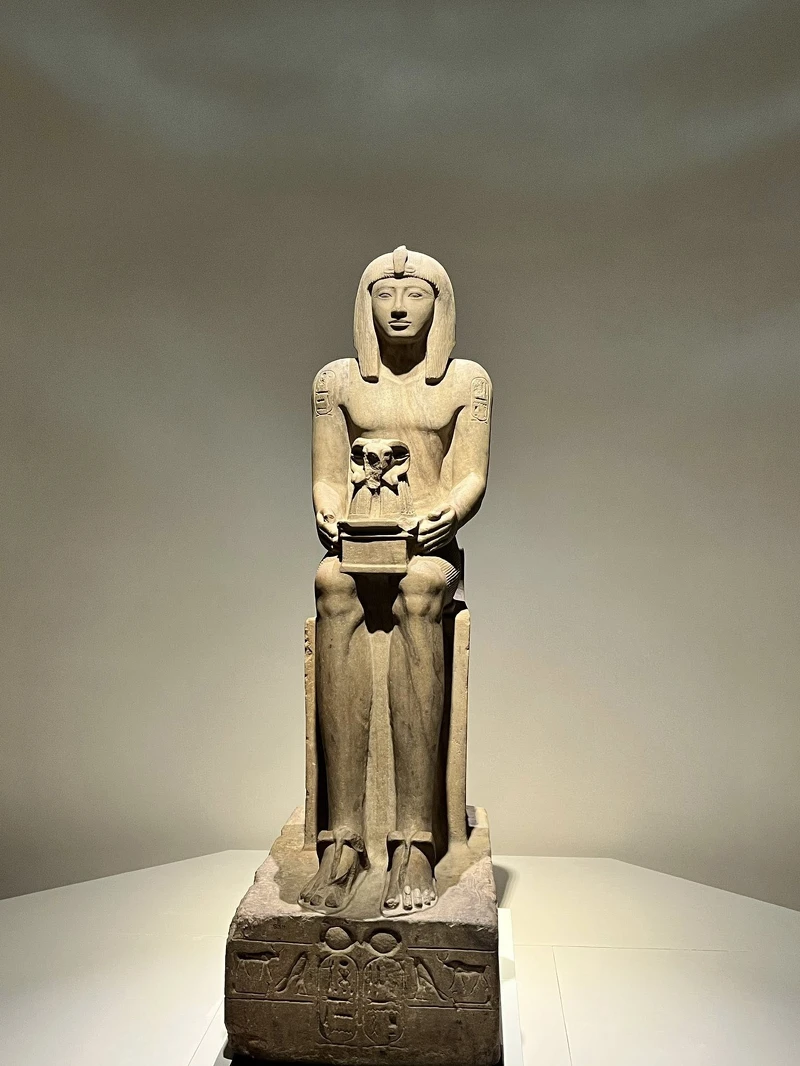 賽提二世王權坐像,Melody TU 採訪拍攝 賽提二世王權坐像,Melody TU 採訪拍攝