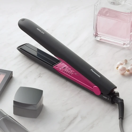 Panasonic奈米水離子直髮捲髮器EH-HS0E,NT4,590 Panasonic奈米水離子直髮捲髮器EH-HS0E,NT4,590