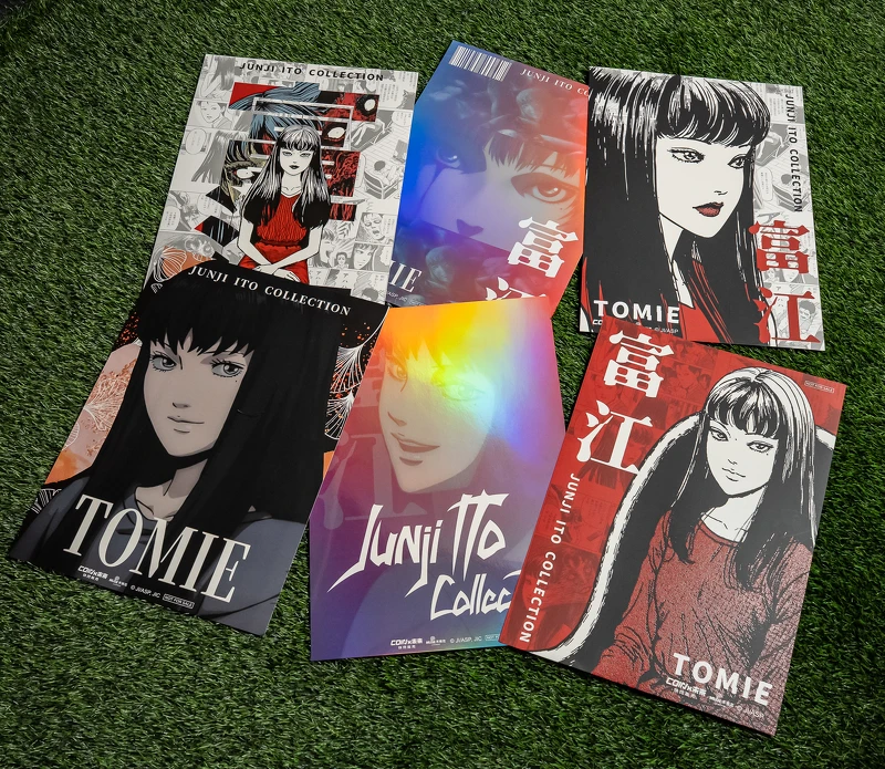 特典海報（圖片來源／伊藤潤二驚選集《富江映現》快閃店提供）