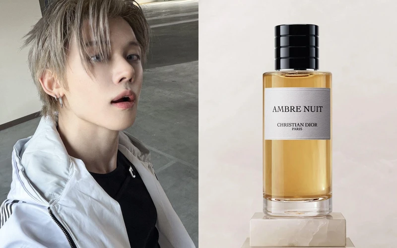 Photo/ IG @yawnzzn，迪奧香氛世家 夜之琥珀，50ml NT6,700、100ml NT10,900