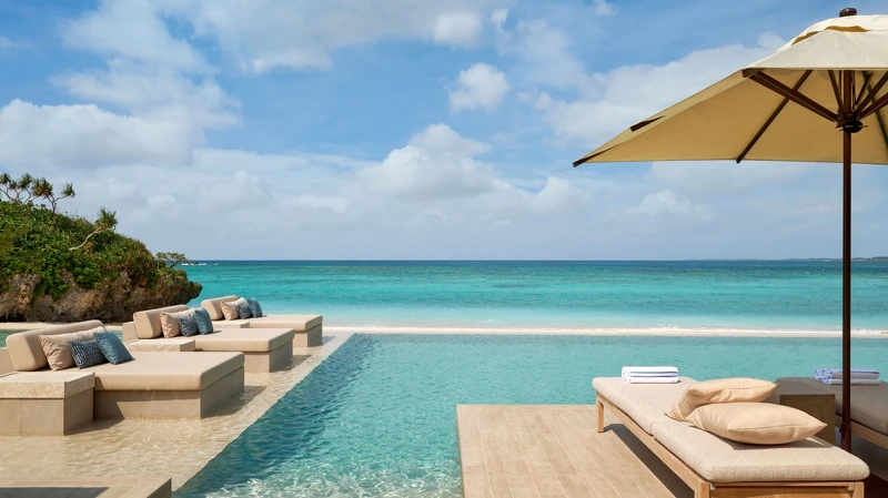 宮古島瑰麗酒店客房設計主泳池