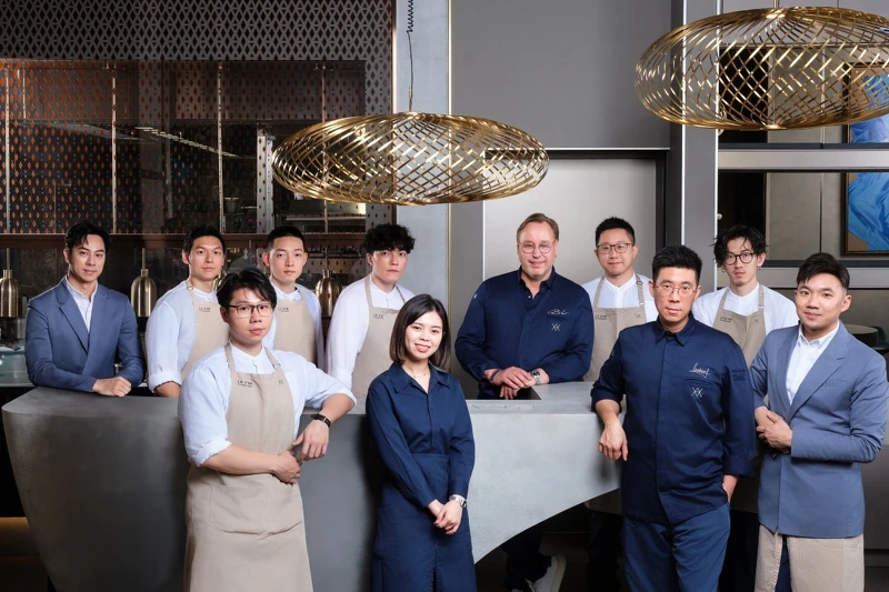 「La Vie by Thomas Bühner」團隊。 「La Vie by Thomas Bühner」團隊。