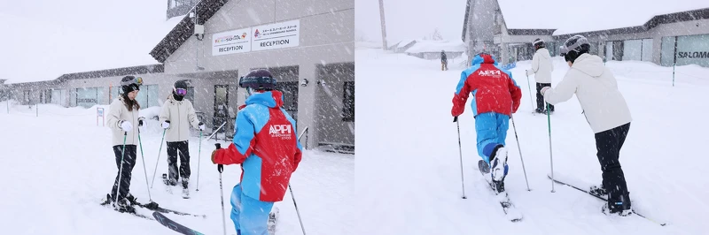國際化的三語滑雪教練群讓來自世界各地的遊客不會因為語言隔閡而無法好好學習或體驗滑雪運動。