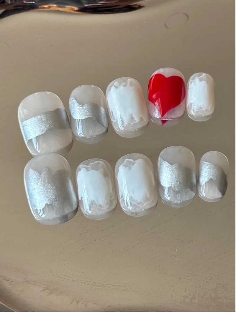 CORTIS應援美甲範本(Photo/小紅書@Yuki nail)