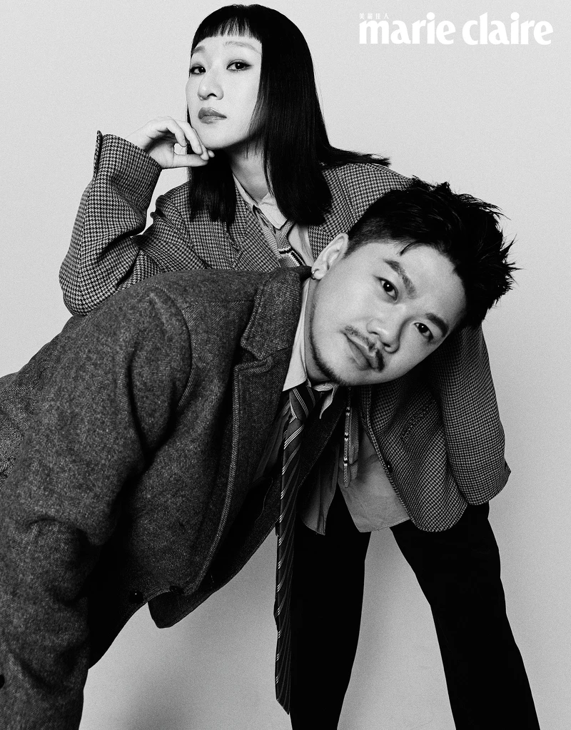 善嵐慶女，（左）廖原慶（左）梁皓嵐