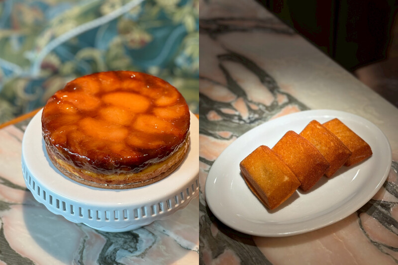 「SEASON Artisan P&acirc;tissier」有古早味阿祖蘋果倒塔、青森蘋果紫蘇費南雪。