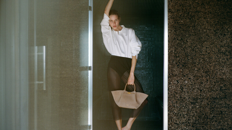 Midi New York Light Taupe Suede Smooth