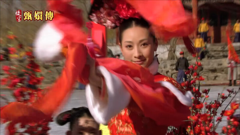 《后宫甄嬛传》中安陵容为了苦练冰嬉而使用息肌丸快速瘦身。