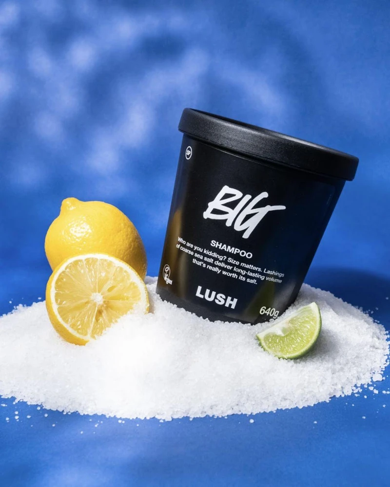 LUSH 丰盈洗髮露,310g NT1,000、640g NT1,750 LUSH 丰盈洗髮露,310g NT1,000、640g NT1,750