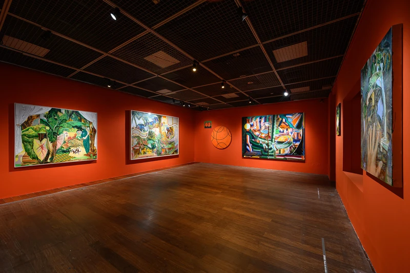 謝牧岐平面繪畫作品。