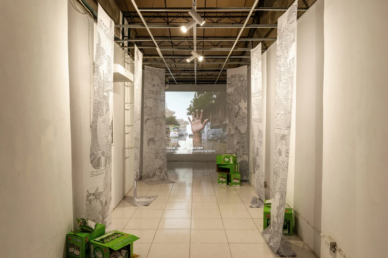 練柏宏《富饒神話》，攝影：羅祥庭