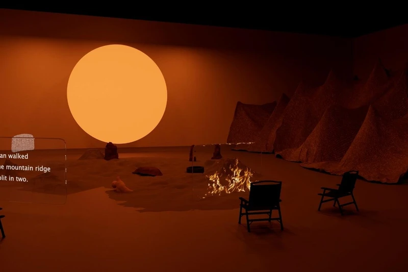 展览示意图。(新北市美术馆提供) 展览示意图。(新北市美术馆提供)