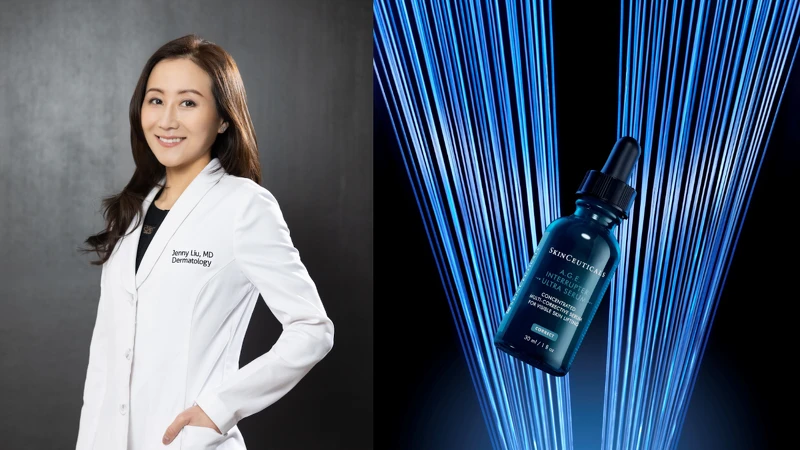 圖左：美國華盛頓州貝爾維尤皮膚科診所美容醫學總監- Dr. Jenny Liu