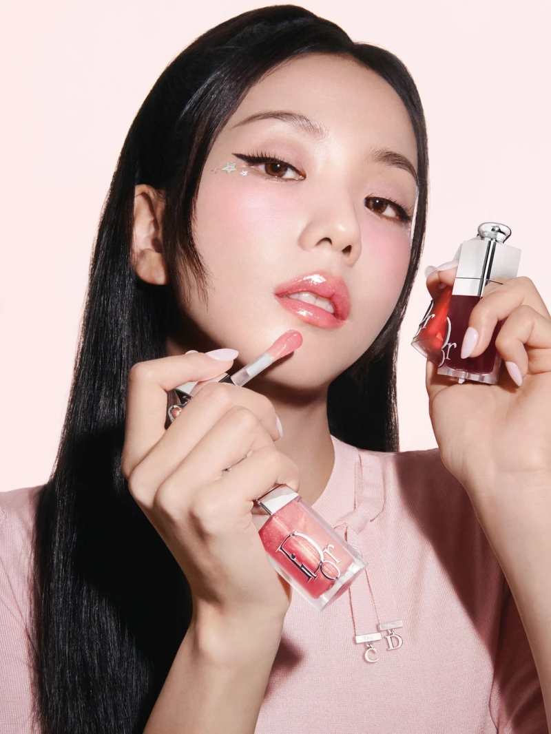 2026年迪奧癮誘系列代言人Jisoo金智秀形象圖。