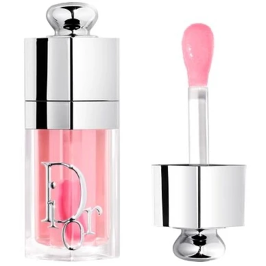 迪奧粉漾水光潤唇釉#001經典粉