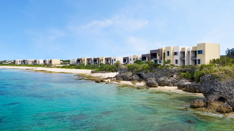 是品牌最贴近海岸线的度假村据点