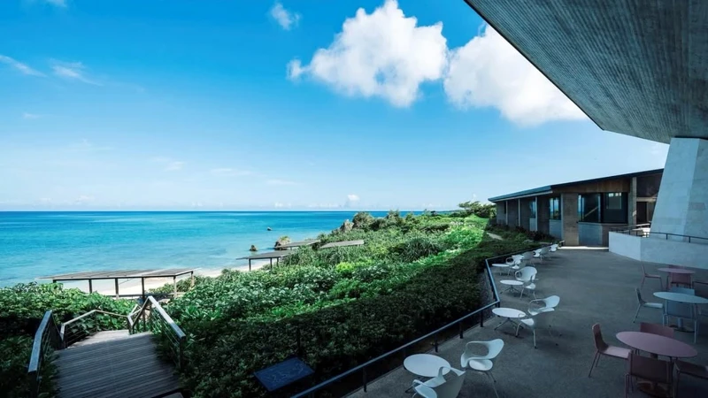 Banta Cafe是全日本最大海边咖啡厅